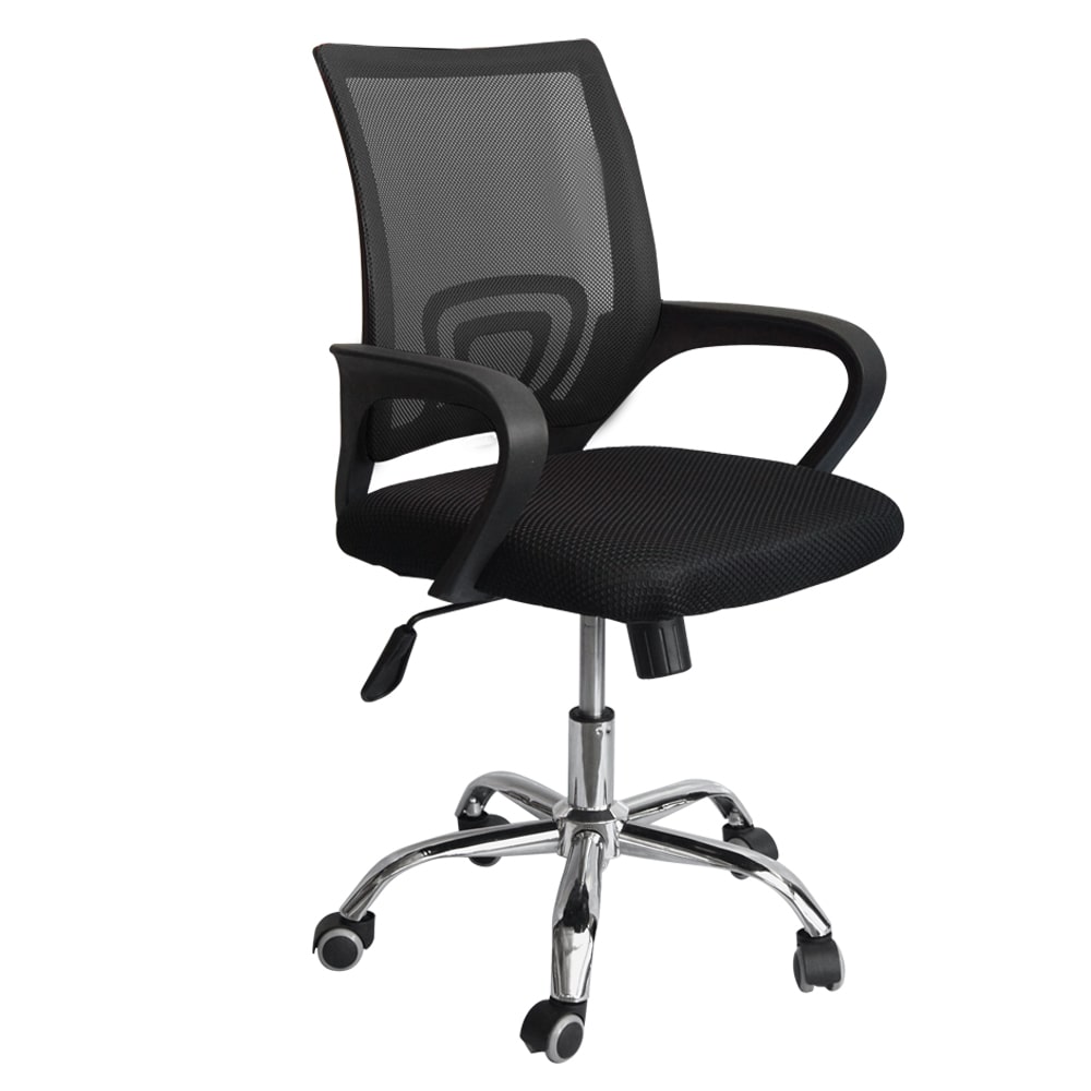 Mesh Back Swivel Office Chair - Medium Back Chair, Top Quality